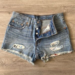 Levi’s 501 Denim Cutoffs